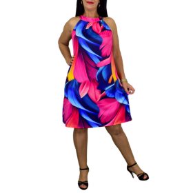 Flóra színes női ruha