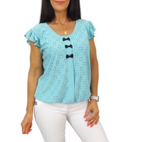 Dorottya masnis menta madeira mintás felső