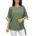 Yuri plus size madeira mintás felső - khaki