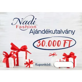 Ajándékutalvány 30.000 Ft