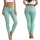 Plus size push-up skinny farmernadrág - menta