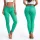 Plus size push-up skinny farmernadrág - fűzöld