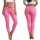 Plus size push-up skinny farmernadrág - rózsaszín