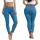 Alakformáló push-up skinny farmernadrág – Türkizkék