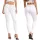  Alakformáló push-up skinny farmernadrág – Fehér