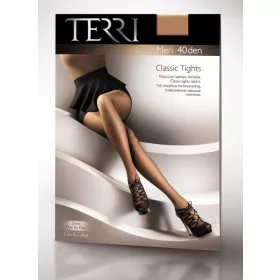 Terri Meri elasztikus maxi harisnyanadrág 40 DEN – Beige