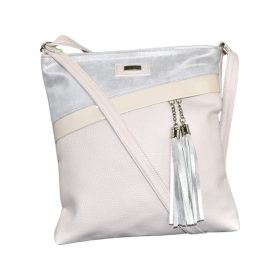 Via55 Trilla rostbőr rózsaszín női válltáska