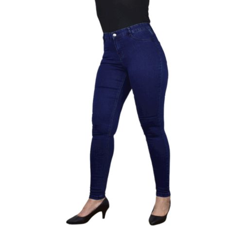 Sinsay sötétkék farmernadrág, Skinny mid waist