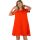 Yesstory Plus size kereknyakú pamut fagyiruha- piros